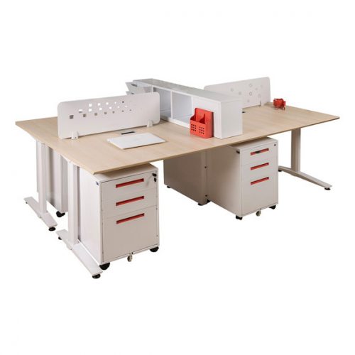 Cụm Bàn Làm Việc Có Vách Ngăn The One UNMD02CS3