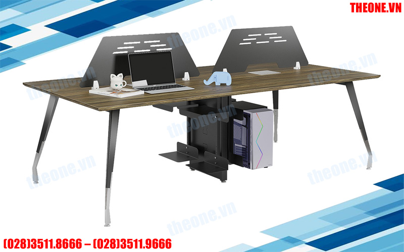 Cụm bàn làm việc 4 chỗ ngồi BRIMD01-4C15