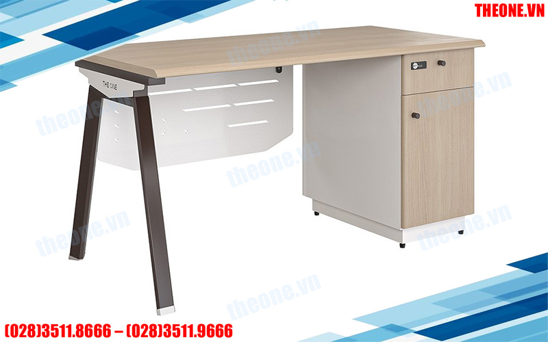 Bàn làm việc hộc liền NTV120SHLC17-NTV120HLC17-NTV140HLC17