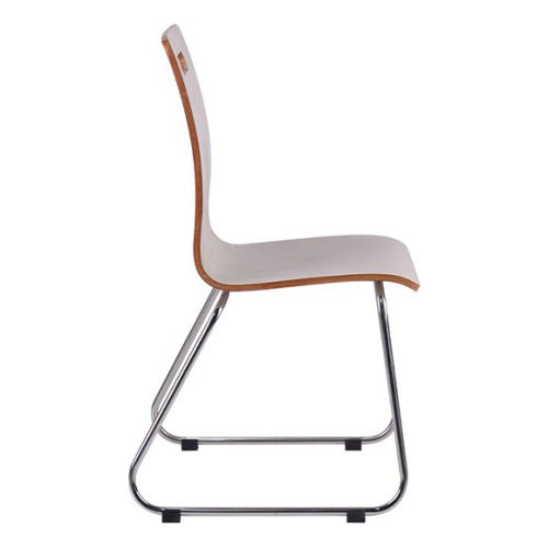 Ghế hội trường chân quỳ tựa gỗ GDU-102